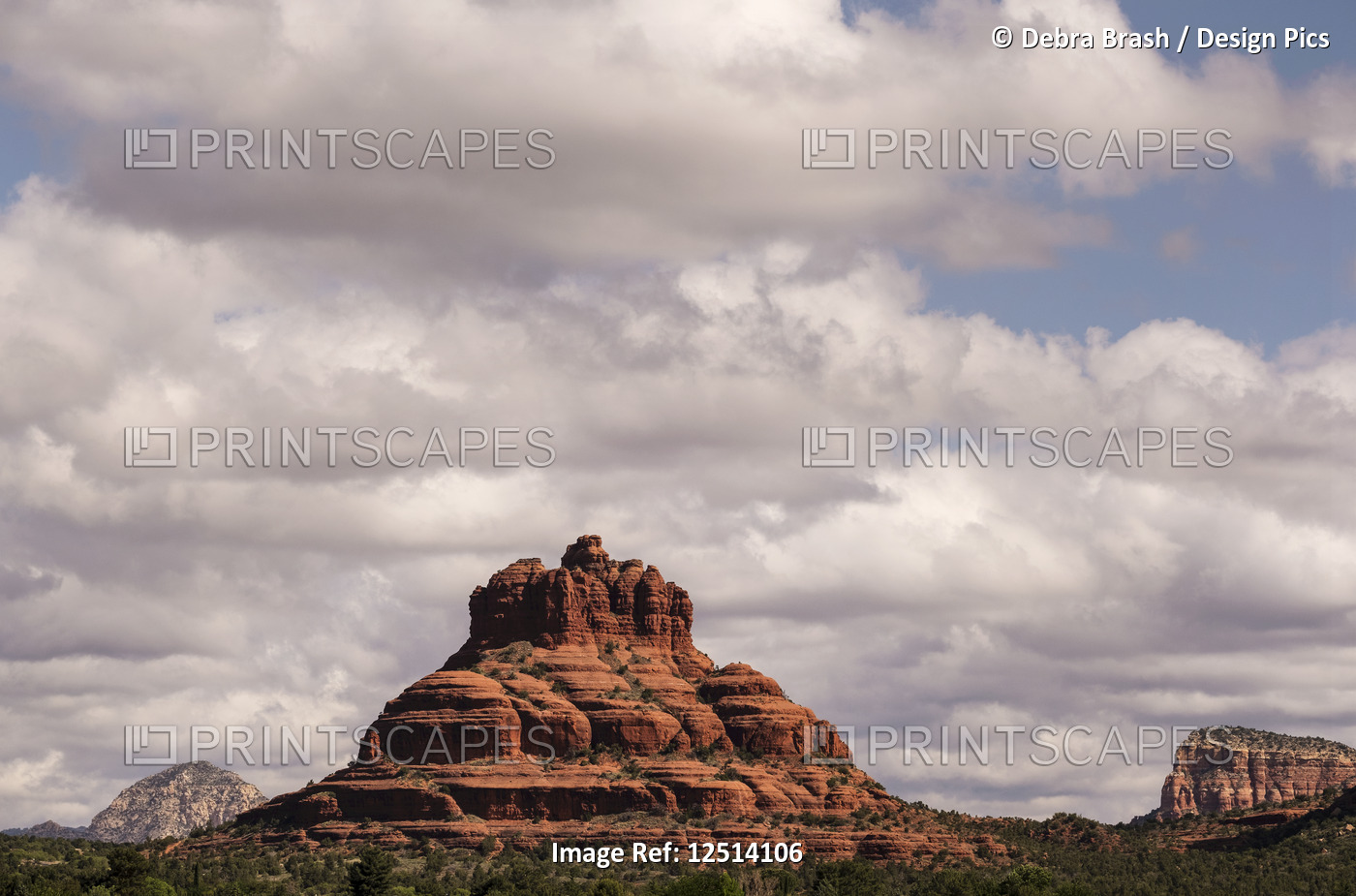 Bell Rock, a sandstone rock formation; Sedona, Arizona, United States of America