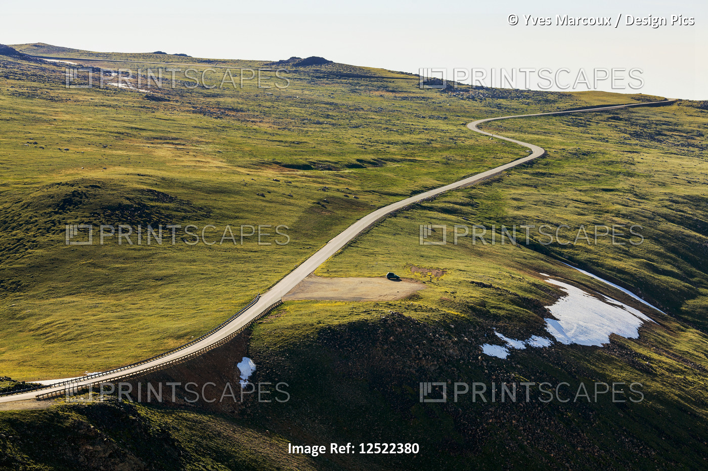 View from the Beartooth Highway; Cody, Wyoming, United States of America