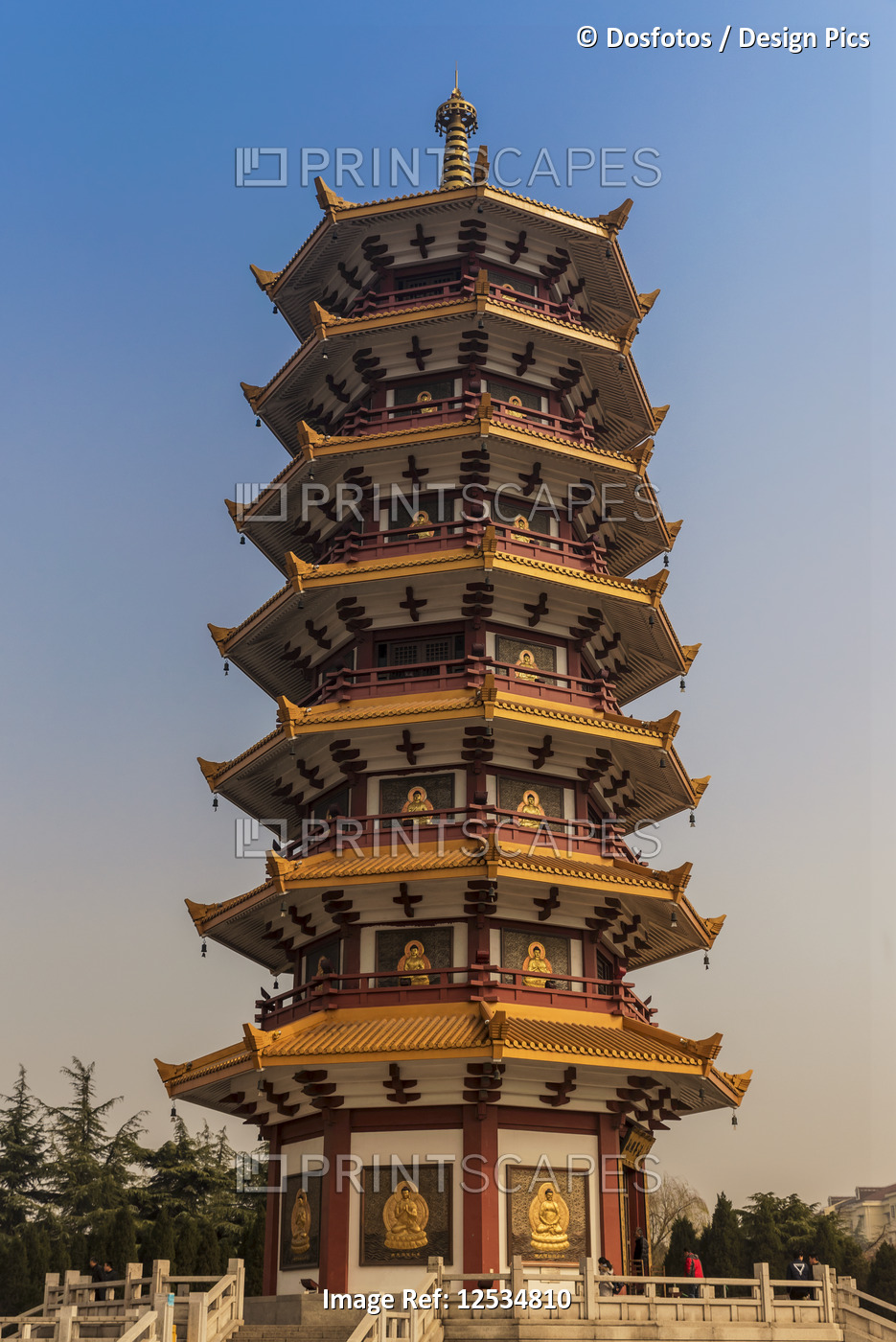 Qibao Buddhist Pagoda, Minhang District; Shanghai, China
