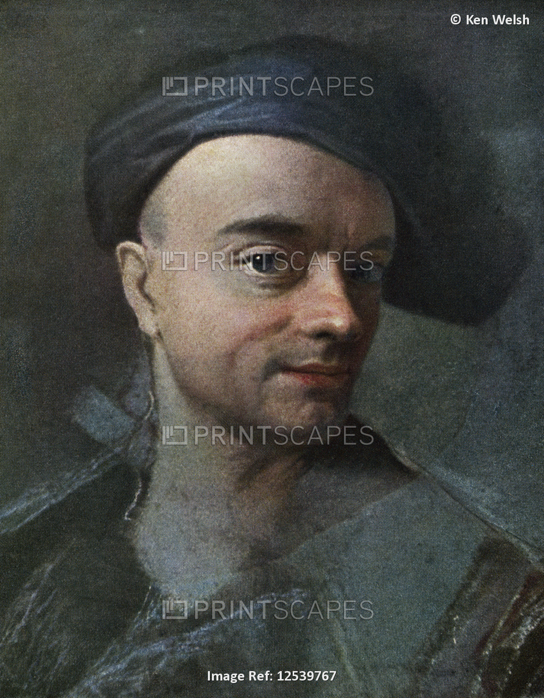 Self-portrait of Maurice Quentin de La Tour, 1704 - 1788. French Rococo ...