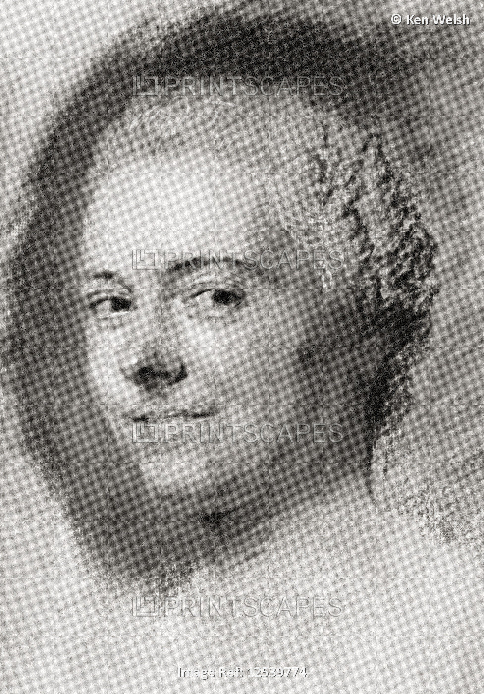 Marie-Anne Botot Dangeville, also known as Mlle Dangeville la jeune, 1714 - ...