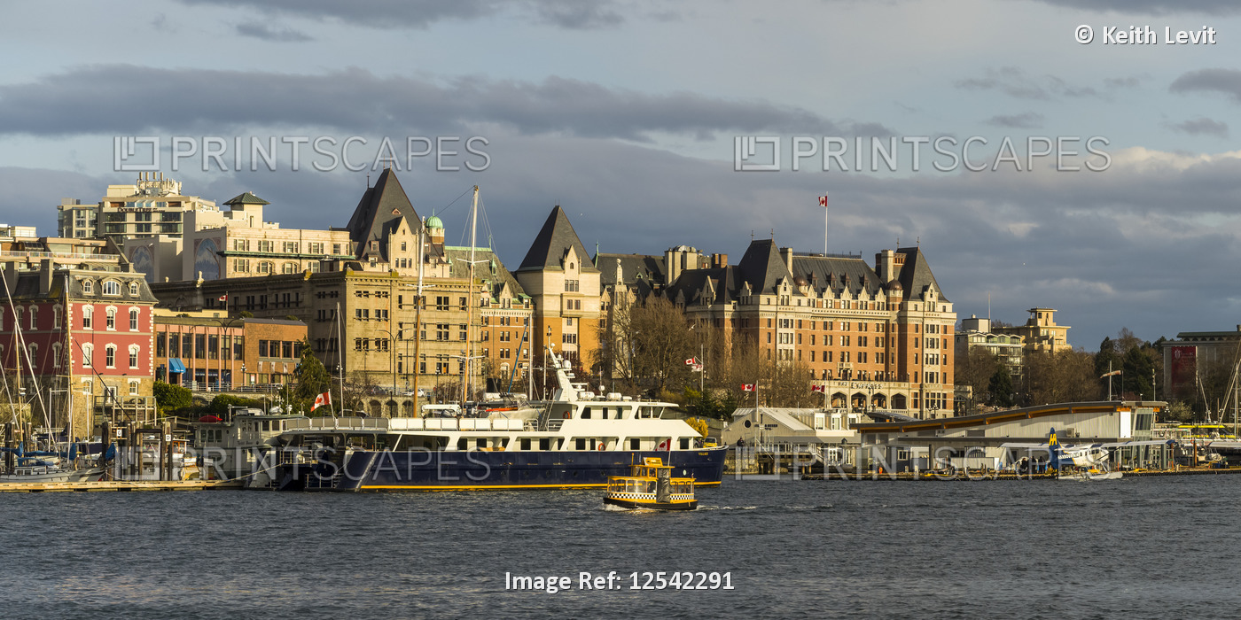 Fairmont Empress, Victoria Harbour, Vancouver Island; Victoria, British ...