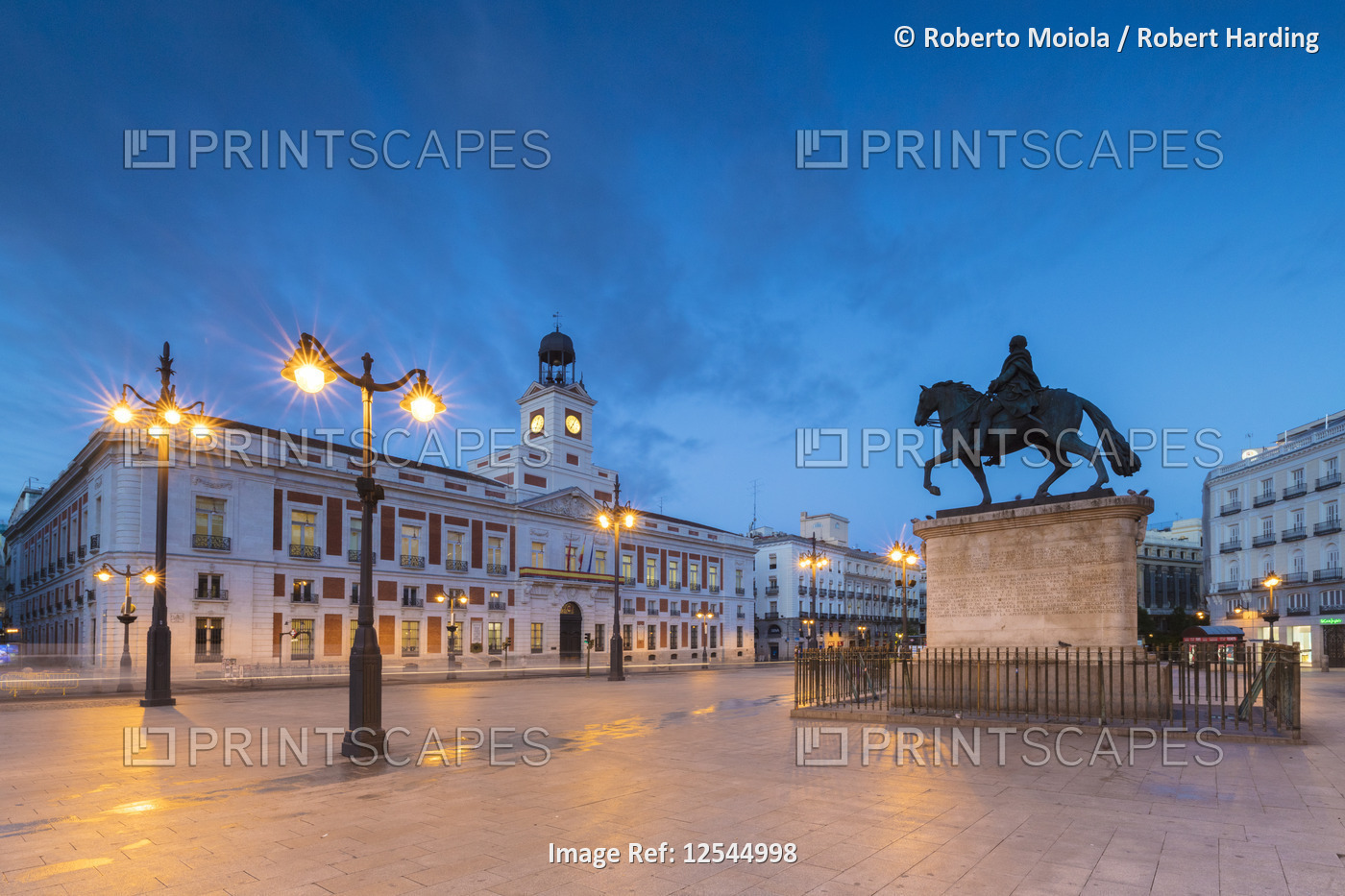 Real Casa de Correos, (Royal House of the Post Office), Plaza de la Puerta del Sol, Madrid, Spain