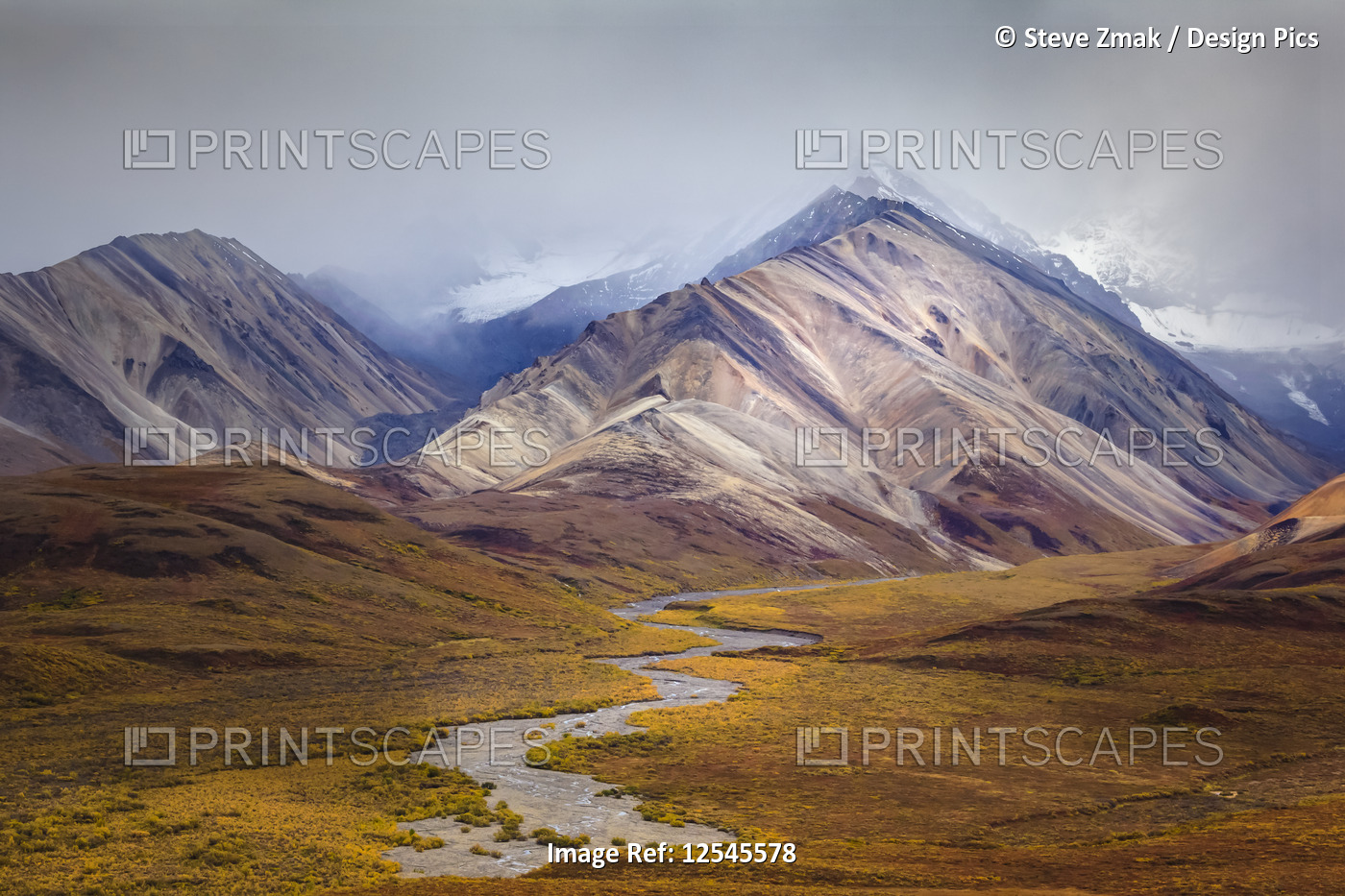 Autumn transitions to winter across Polychrome Pass and the Alaska Mountain ...