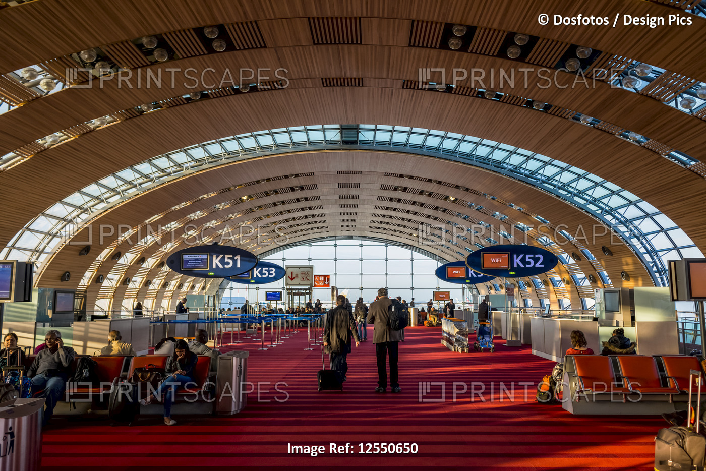 Charles de Gaulle Airport; Paris, France