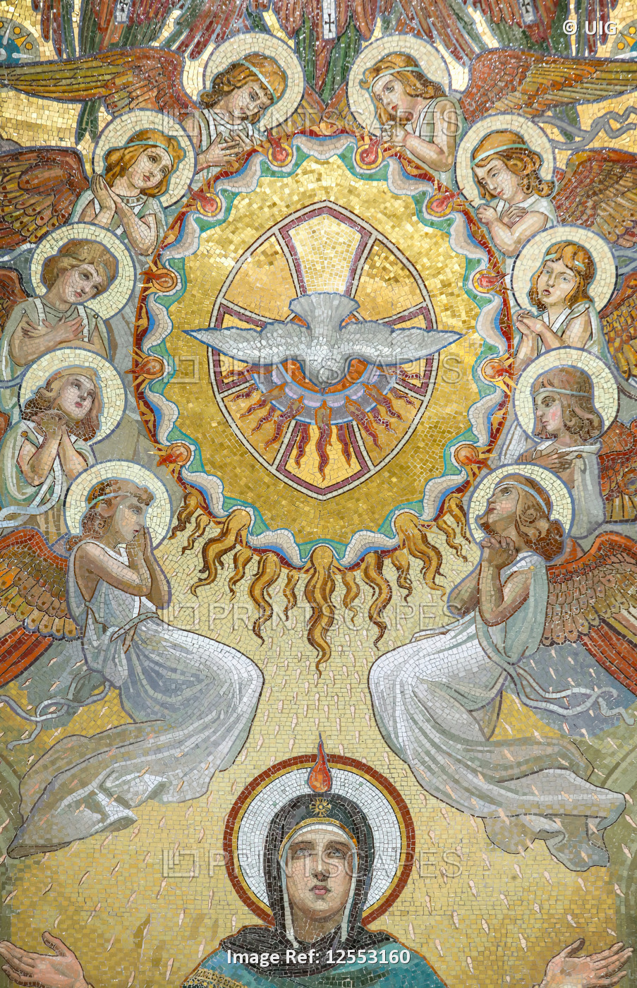 Pentecost, Basilica of Our Lady of the Rosary, France