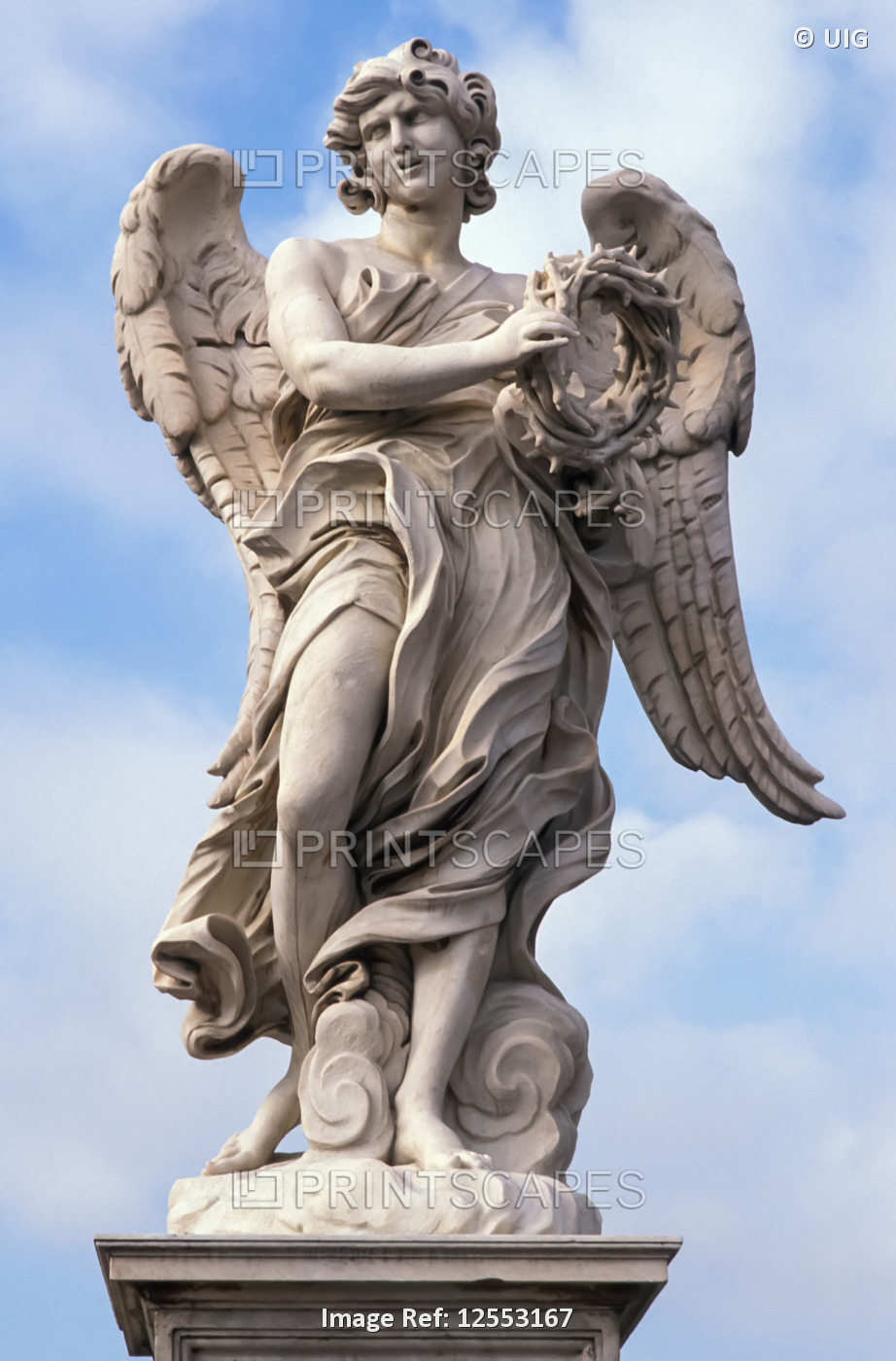 Angel on Ponte San'Angelo, Rome, Italy