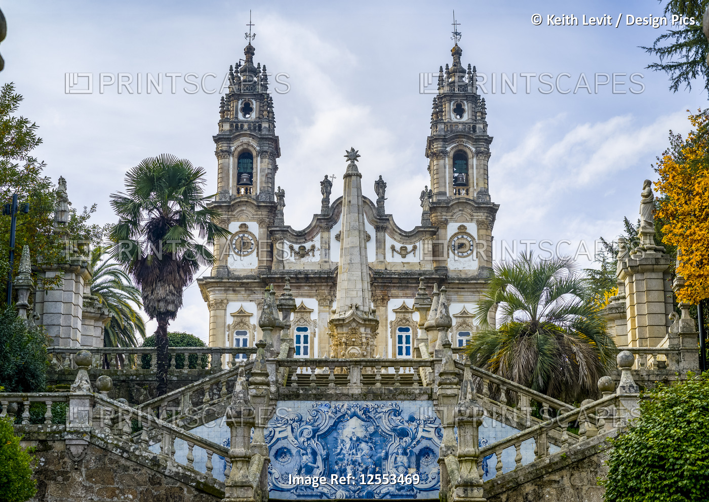 Shrine of Our Lady of Remedies; Lamego Municipality, Viseu District, Portugal
