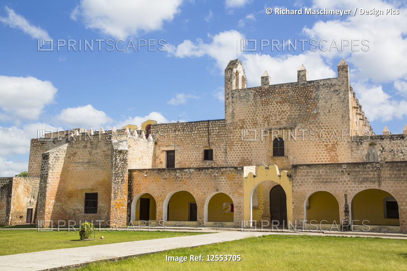 Convent de San Bernadino de Siena, built 1552-1560; Valladolid, Yucatan, Mexico