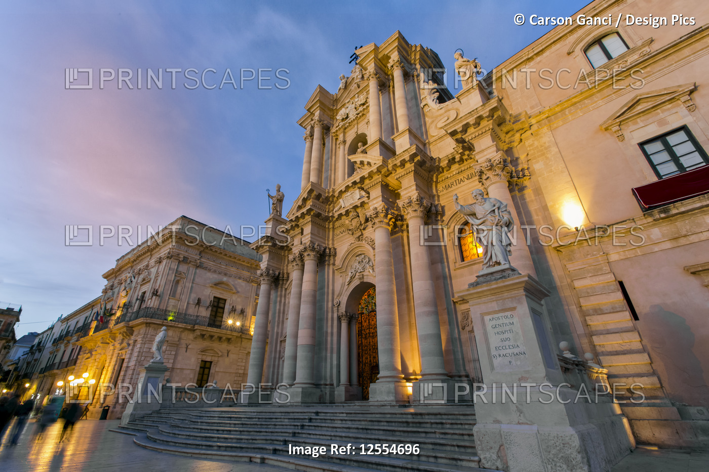 Cathedral of Syracuse; Syracuse, Sicily, Ortigia, Italy