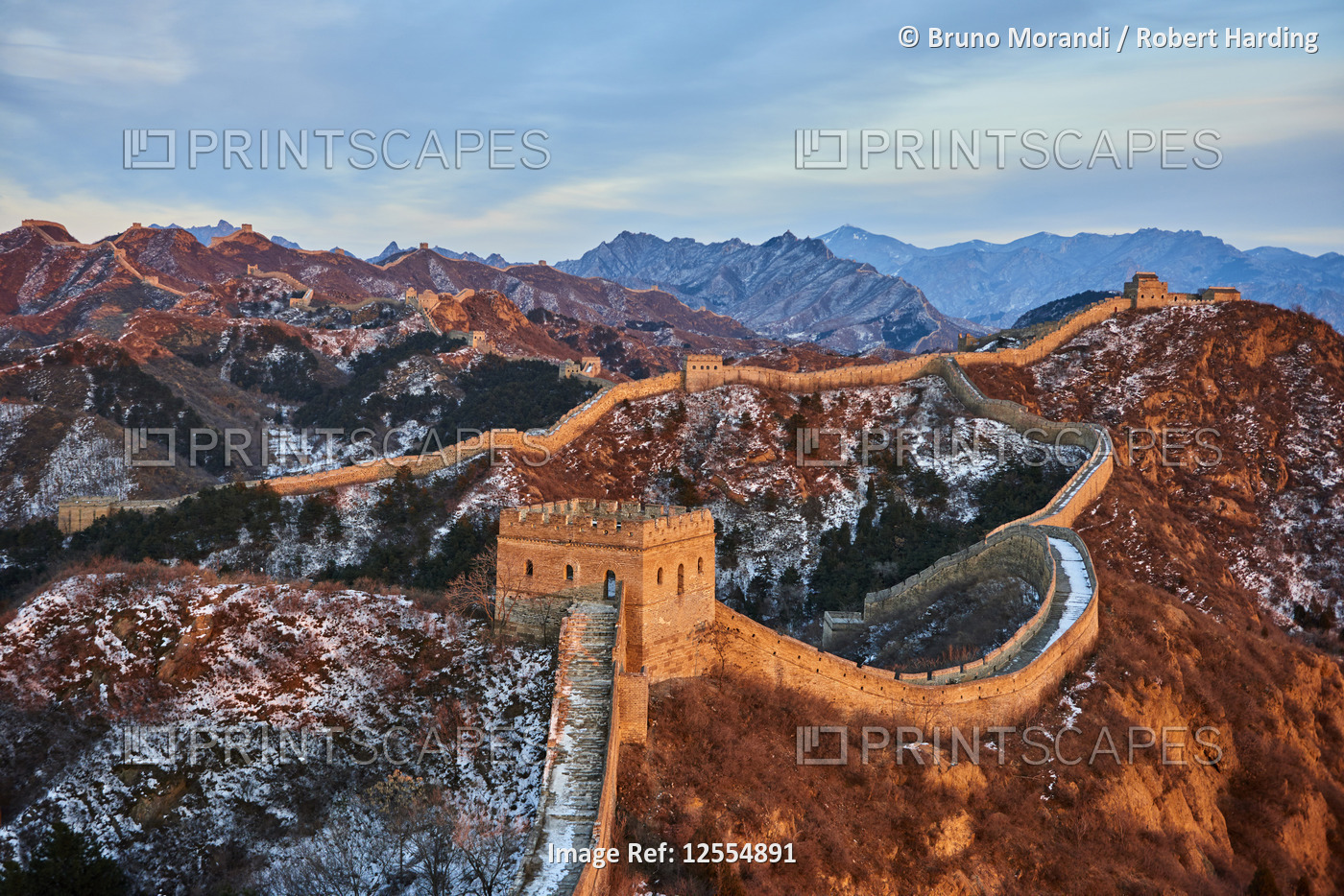China, Hebei province, Great Wall of China, Jinshanling and Simatai section, Unesco World Heritage