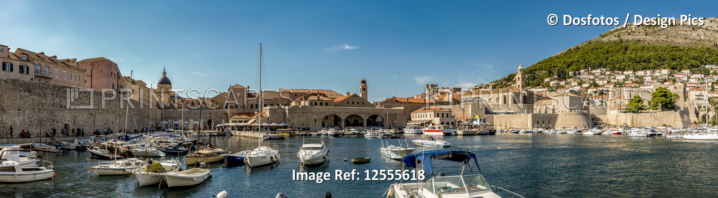 Dubrovnik's Old Port; Dubrovnik, Dubrovnik-Neretva County, Croatia