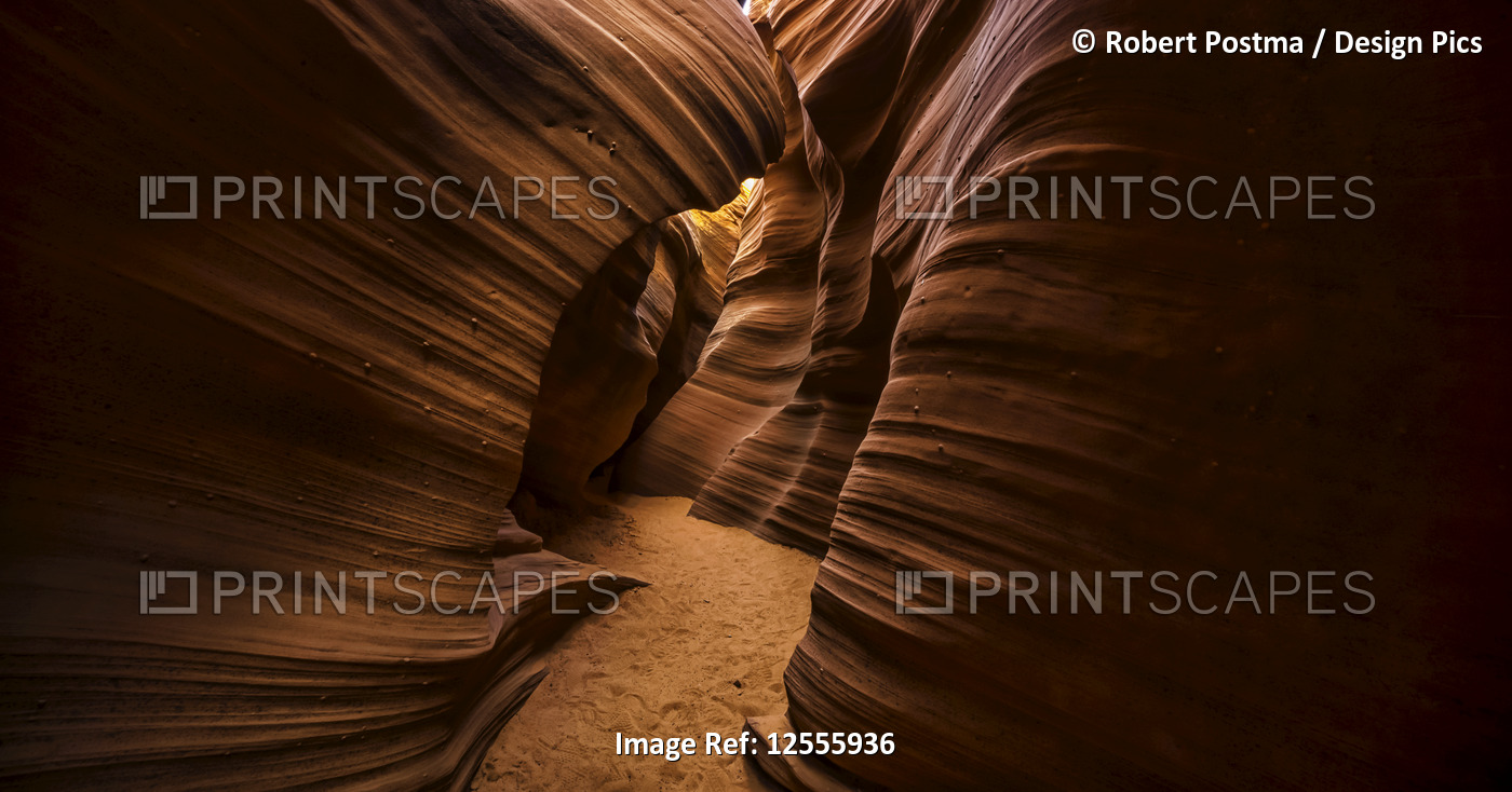 Slot Canyon known as Rattlesnake Canyon; Page, Arizona, United States of America