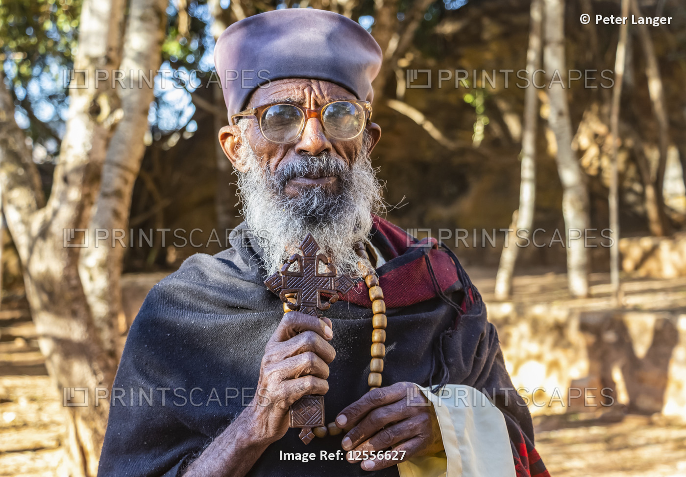 Ethiopian Orthodox priest; Wukro, Tigray Region, Ethiopia