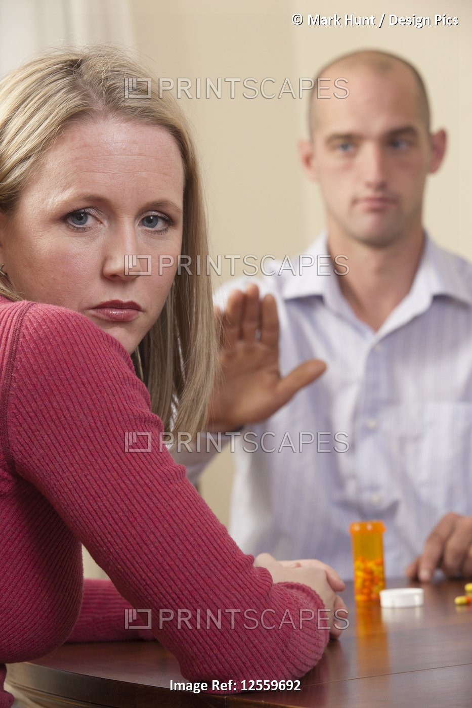 Man signing the word 'Yours' in American Sign Language while communicating with ...