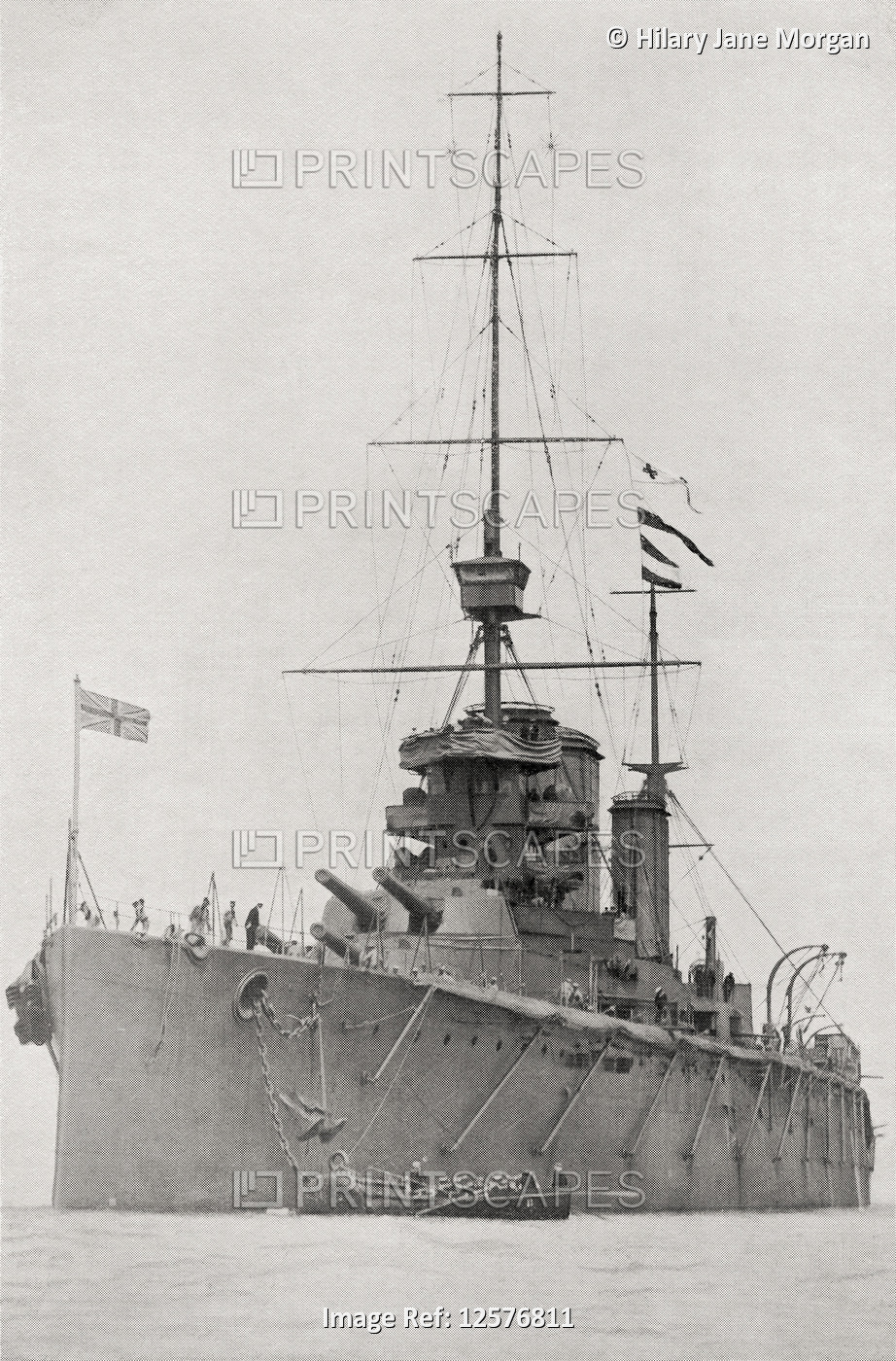 EDITORIAL HMS Lion, (1912), the flag-ship of Admiral Lord Beatty when he ...