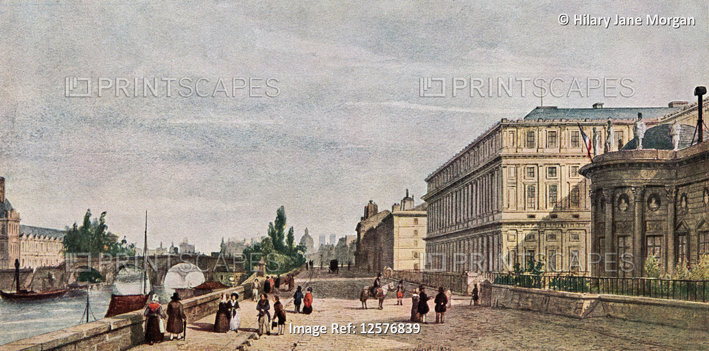 Le Palais de la Légion d'Honneur and la Cour des comptes, Paris, France in the ...