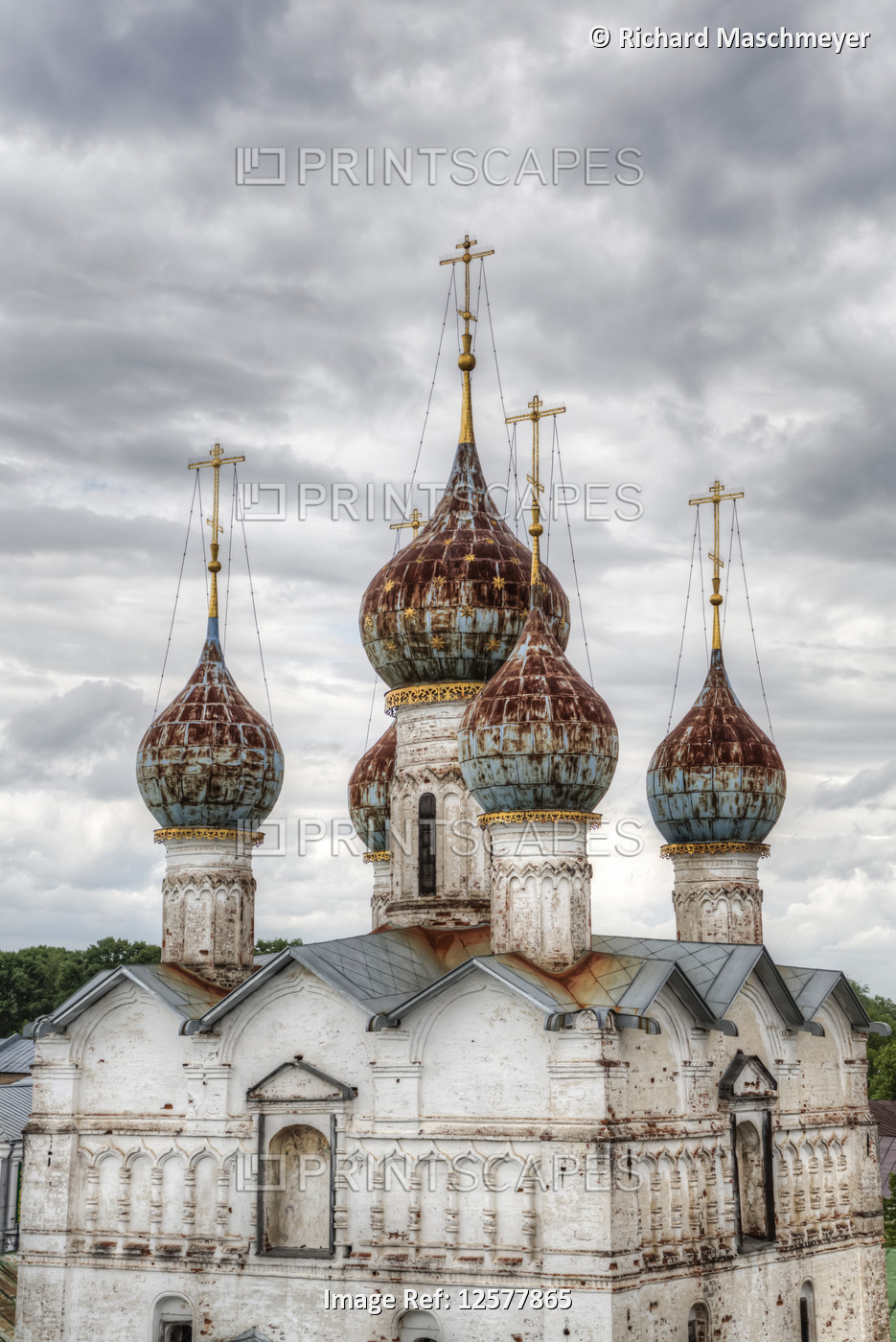 Church of our Saviour on the Marketplace, Golden Ring; Rostov Veliky, Yaroslavl ...