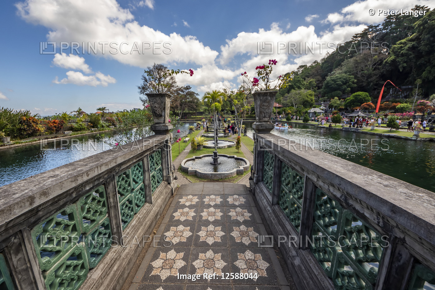 Water garden of Tirta Gangga; Bali, Indonesia