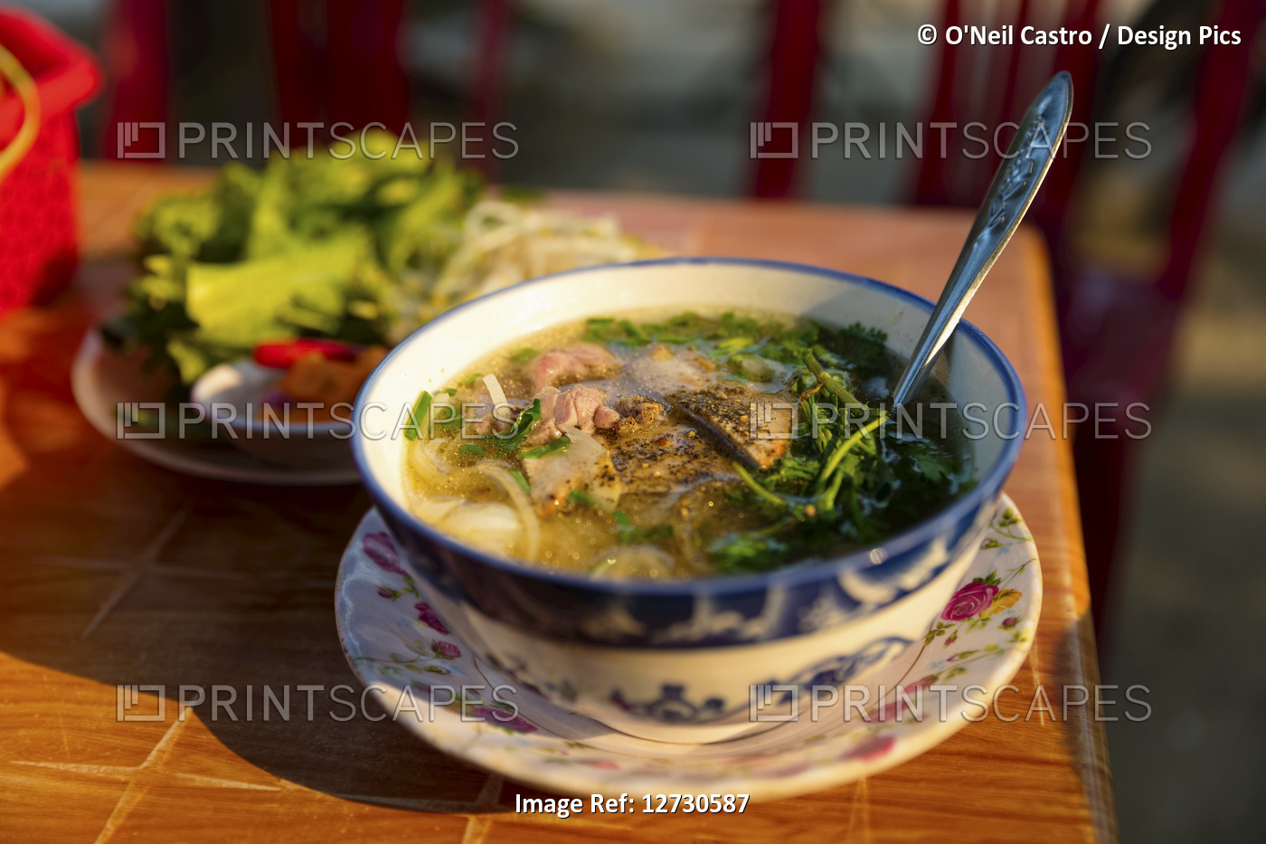 Traditional soup; Hue, Thua Thien-Hue Province, Vietnam