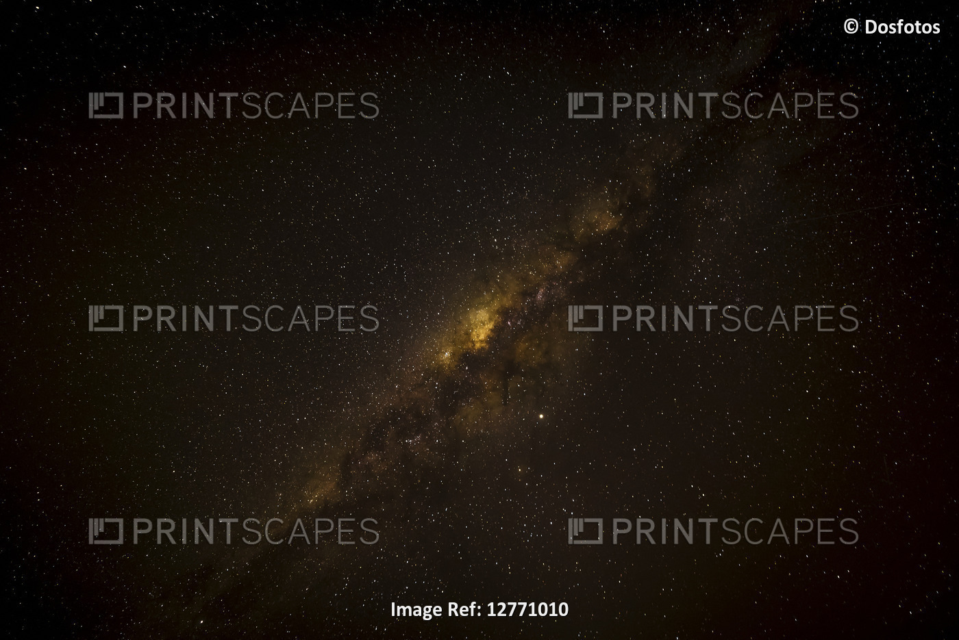 The Milky Way as seen from Hardap Resort; Hardap Region, Namibia