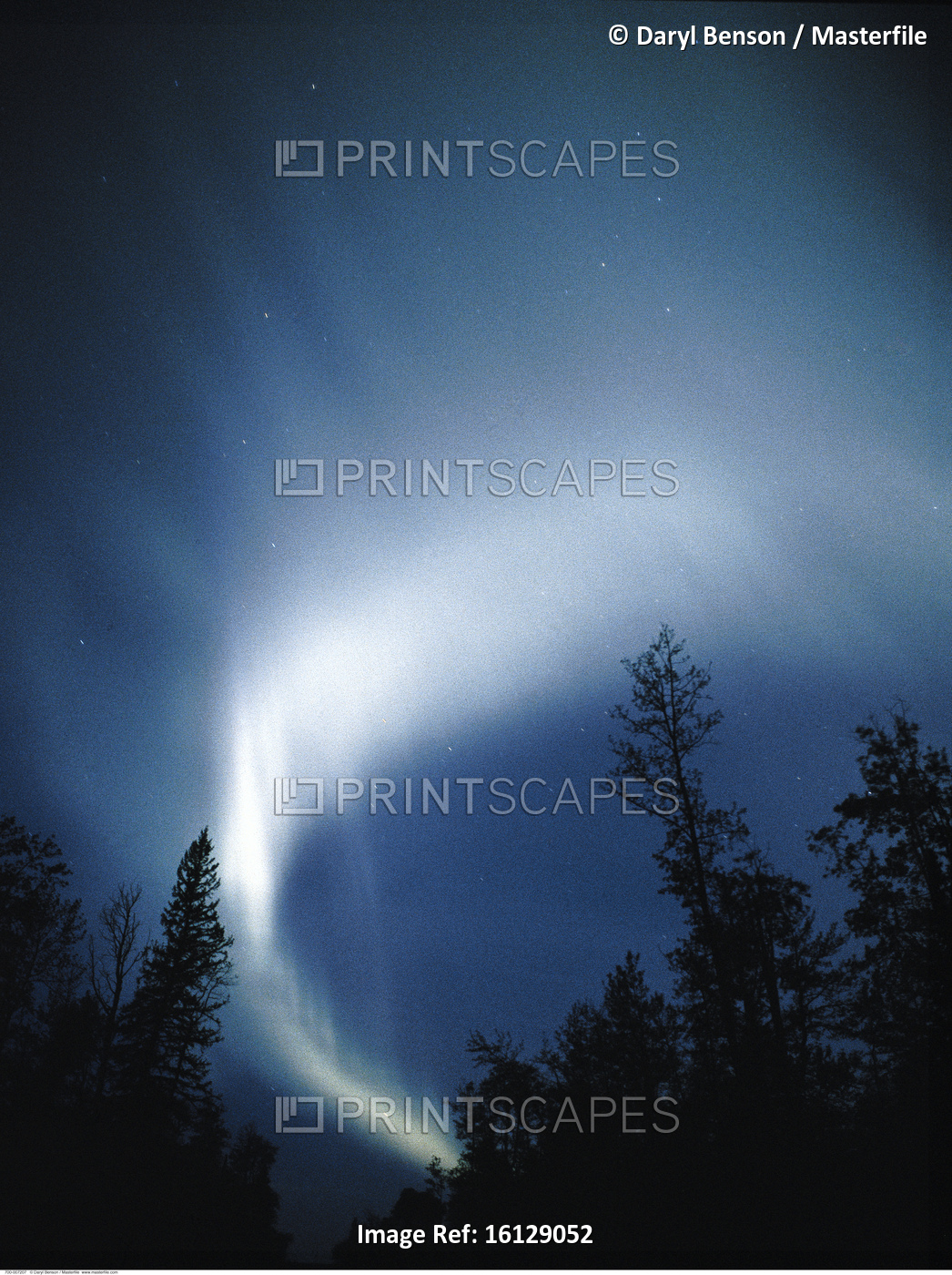 Northern Lights Near Lodgepole, Alberta, Canada