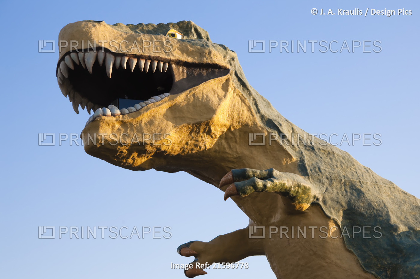 World's Largest Dinosaur, Drumheller, Alberta, Canada