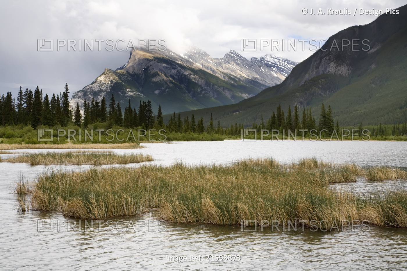 Vermilion Lakes in Banff National Park; Alberta, Canada