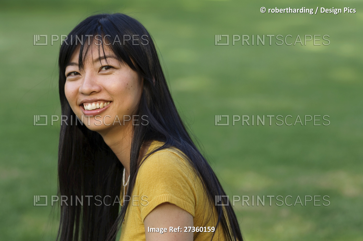 Portrait of young Japanese woman, Melbourne, Victoria, Australia, Pacific