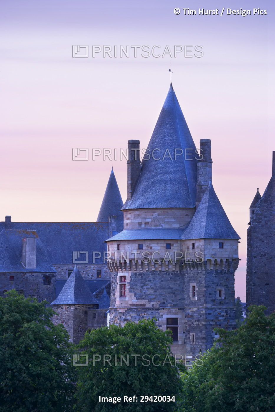 Chateau de Vitre, Vitre, Ille-et-Vilaine, Brittany, France