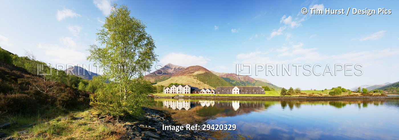 Isles of Glencoe Hotel on Shores of Loch Leven, Ballachulish, Highland Region, ...