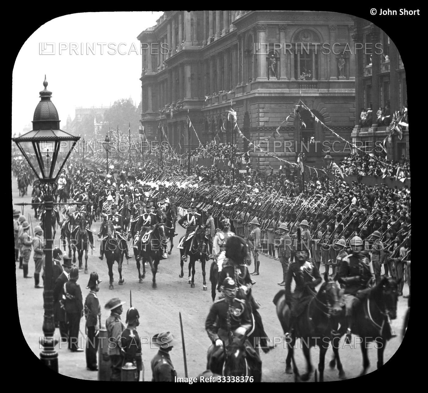 Coronation procession King George VI