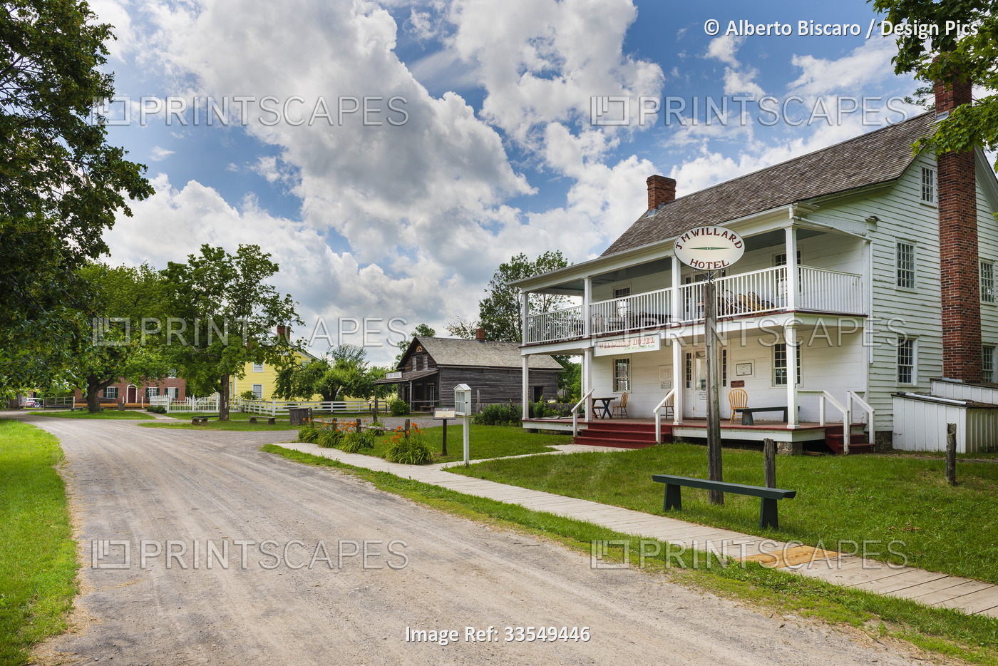 Heritage Buildings at Upper Canada Village; Morrisburg, Ontario, Canada