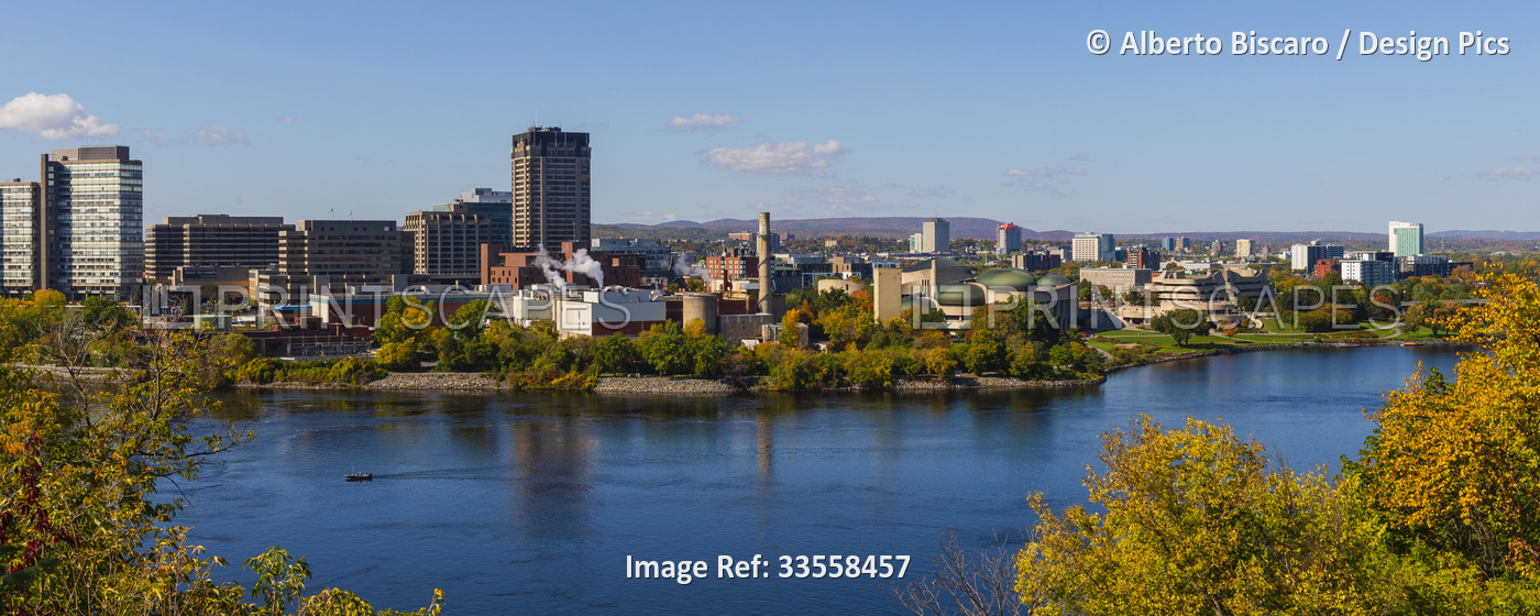 View Of Hull, sector of the Canadian National Capital Region, the Canadian ...