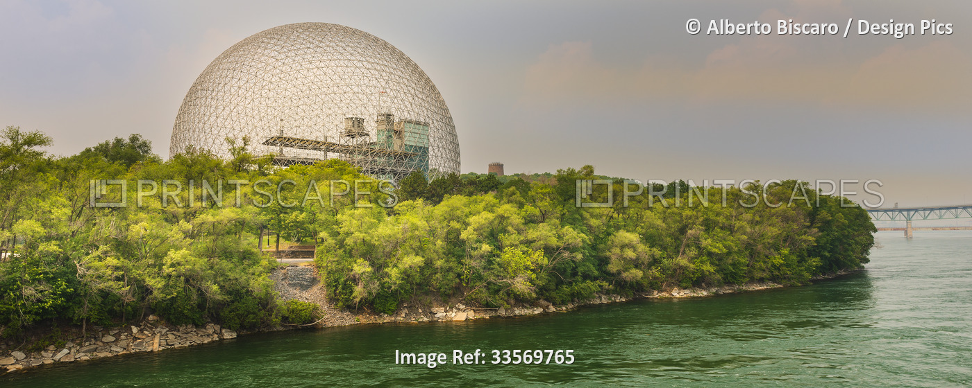Biosphere in Montreal, a museum dedicated to the environment; Montreal, Quebec, ...