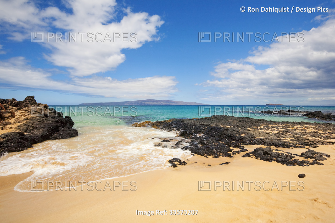 Secret Beach, also known as Secret Cove, Makena Cove, Wedding Beach and Paako ...