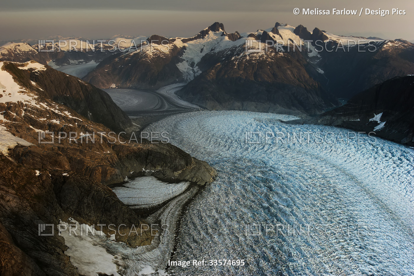 LeConte Glacier in the Stikine Icefield is one of the few remnants of the ...
