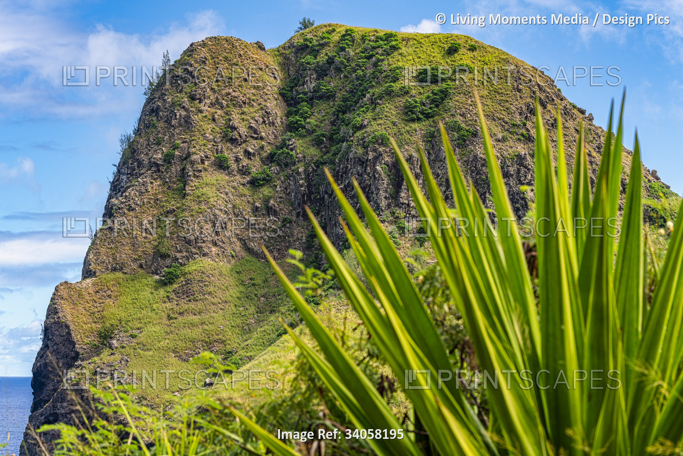 Elephant Rock on the island of Maui, Hawaii, USA; Maui, Hawaii, United States ...