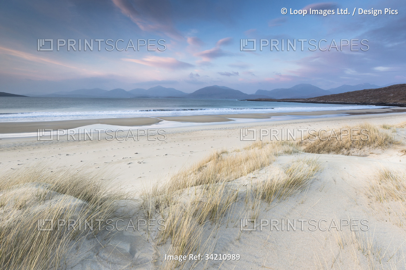 Luskentyre beach on the Isle of Harris in the Outer Hebrides.